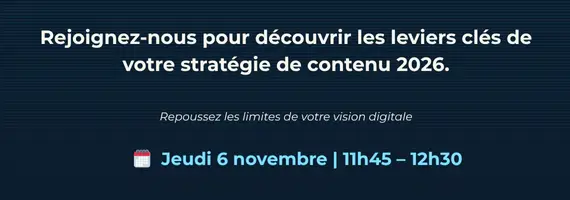 Rejoignez notre webinaire exclusif Pixalione